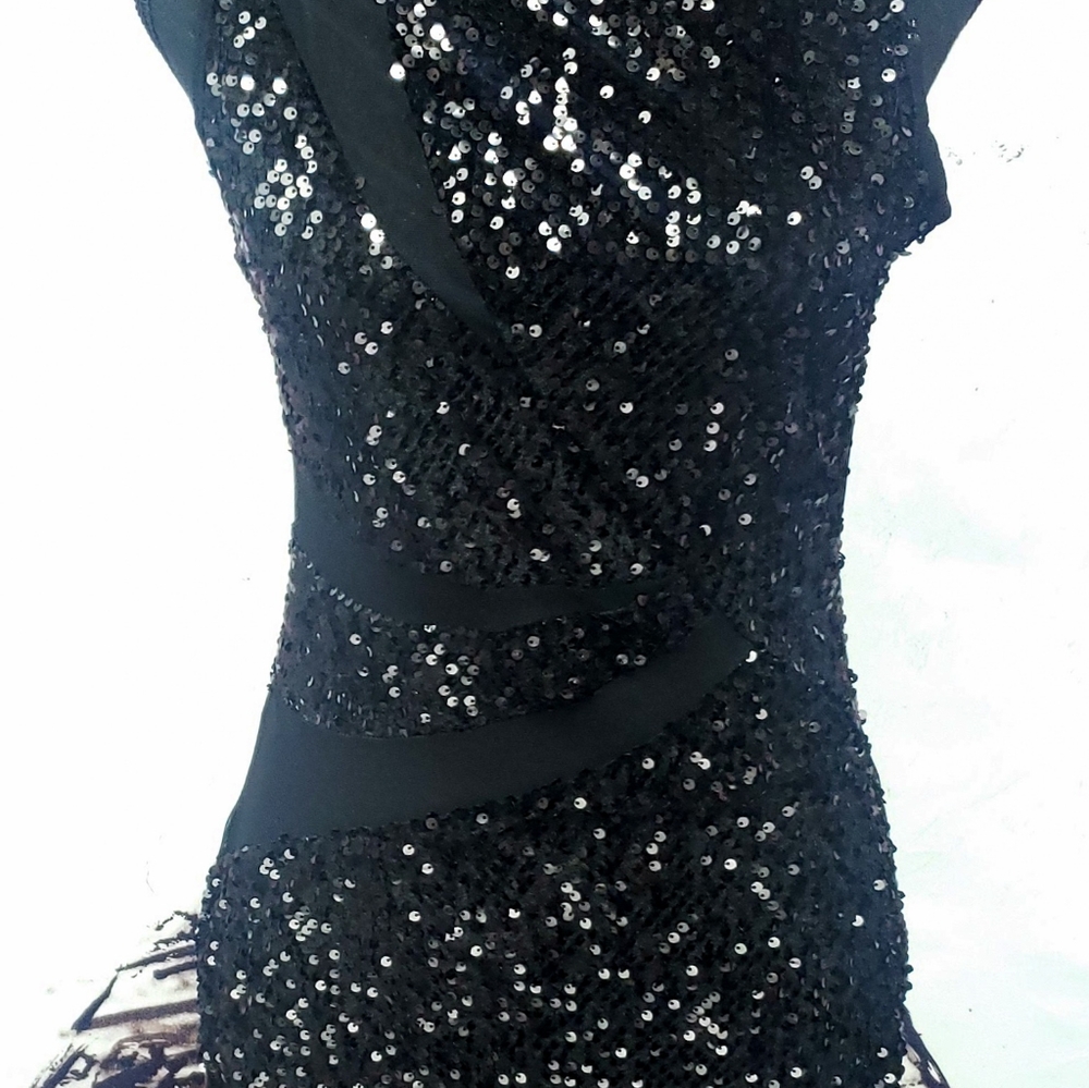 JustFab Black Lorena BodyCon Cutout Dress